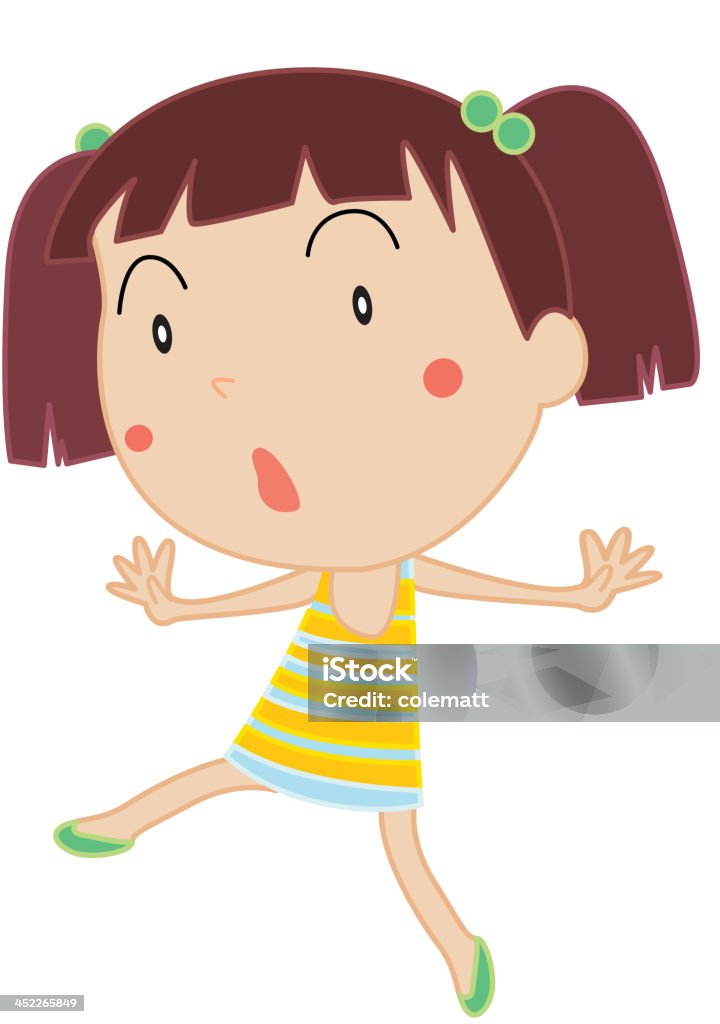 Mignon enfant illustration - clipart vectoriel de Choc libre de droits