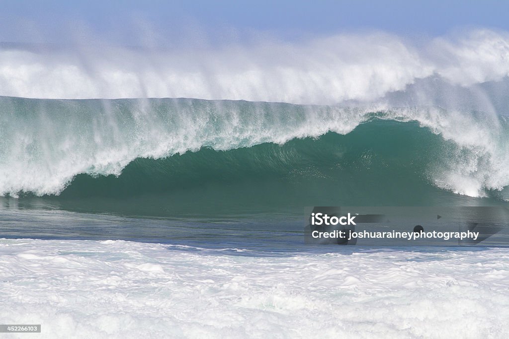Гигантская волна отдых на Гавайях - Стоковые фото Без людей роялти-фри