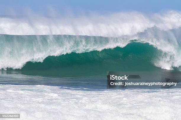 Гигантская Волна Отдых На Гавайях — стоковые фотографии и другие картинки Без людей - Без людей, Береговая линия, Большой