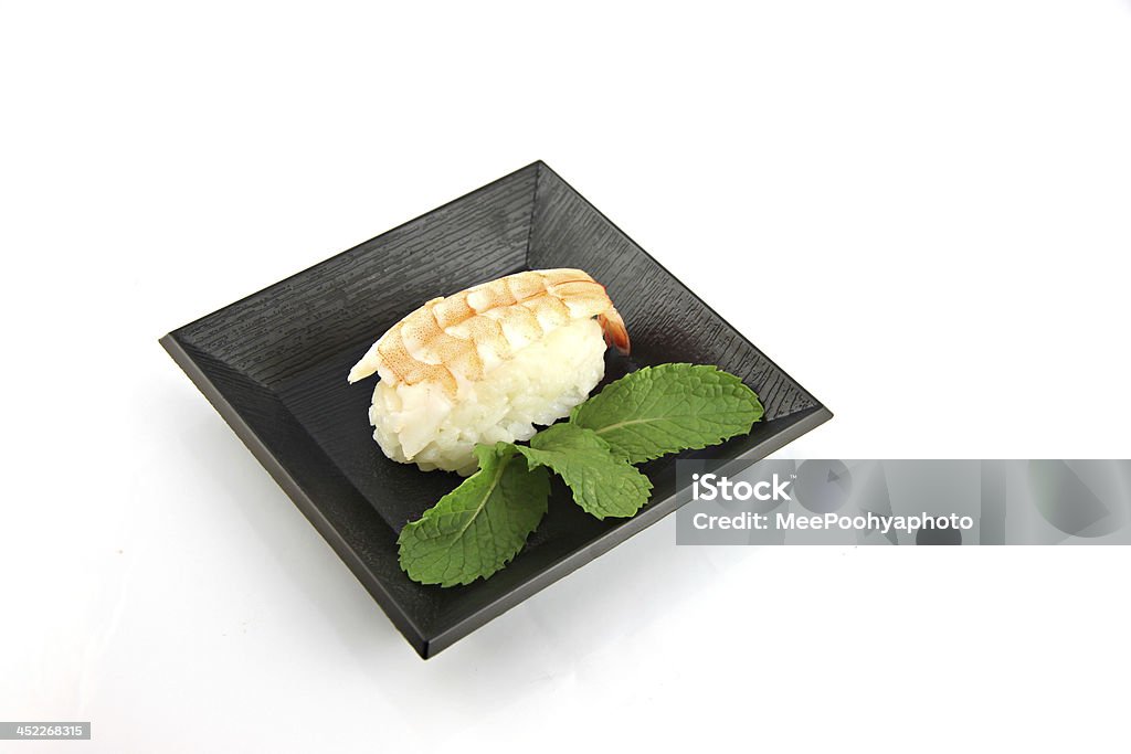 Sushi aus Garnelen Fleisch. - Lizenzfrei Alge Stock-Foto