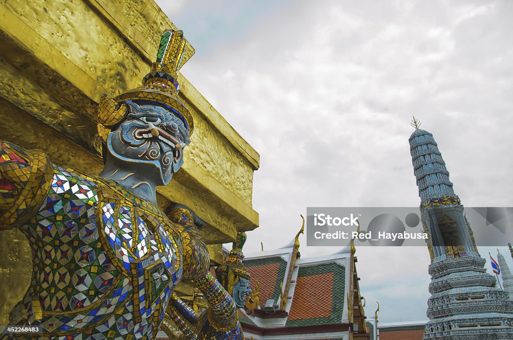 Giant Guardian in Großer Palast, Bangkok, Thailand - Lizenzfrei Asiatische Kultur Stock-Foto