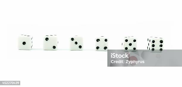 White Old Dices Stock Photo - Download Image Now - Backgrounds, Casino, Chance