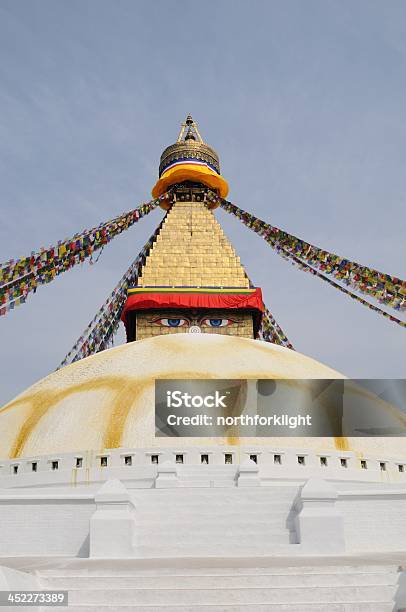 Bodnathstupa Kathmandu Nepal Stockfoto und mehr Bilder von Alt - Alt, Architektur, Asien