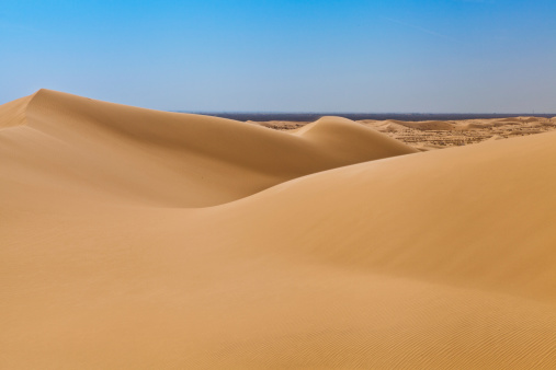 Dunes in the Imperial Sand Dunes, El Centro, California