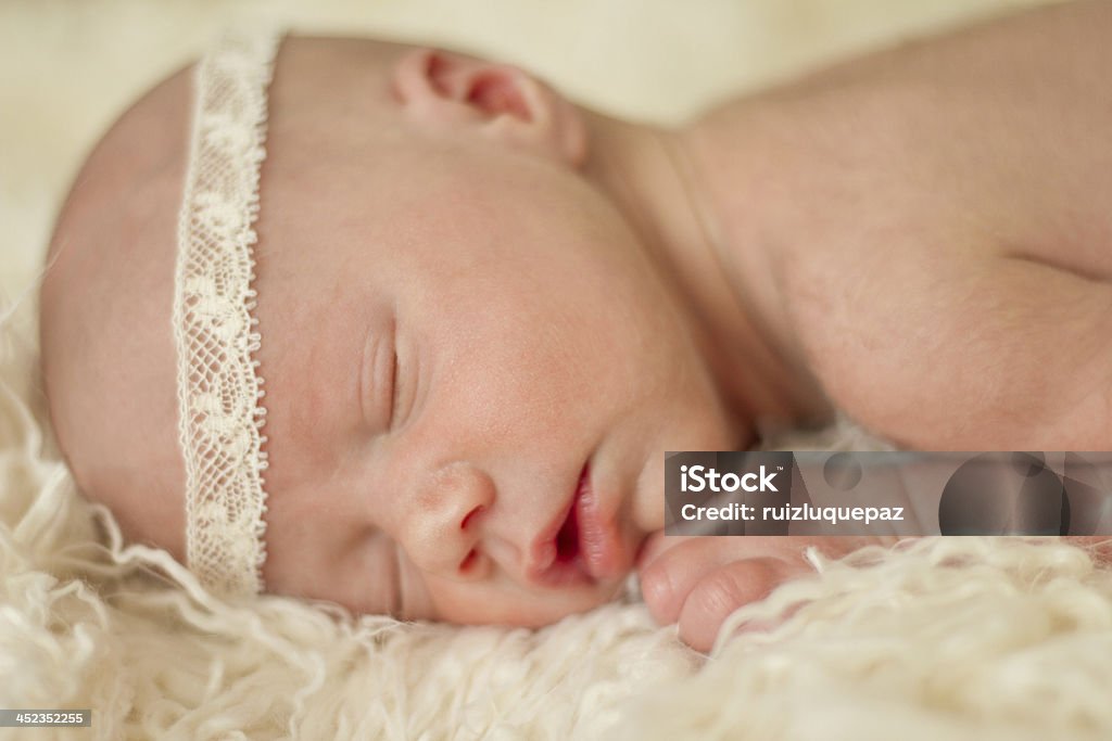 Neugeborenes princess - Lizenzfrei 0-11 Monate Stock-Foto