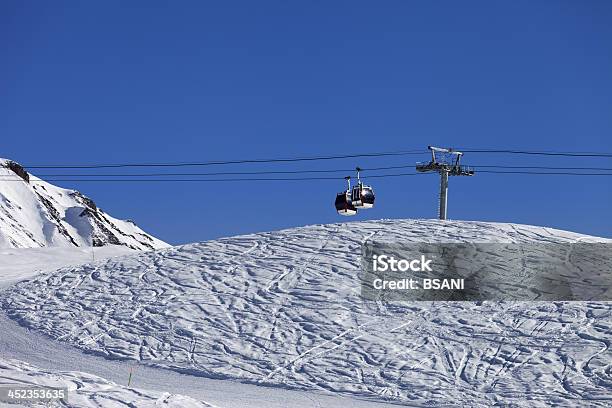 곤돌라 리프스 및 스키 슬로프 0명에 대한 스톡 사진 및 기타 이미지 - 0명, 겨울, 경관