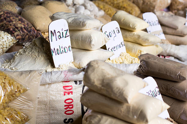 istock Traditional food market in Peru. 452355719