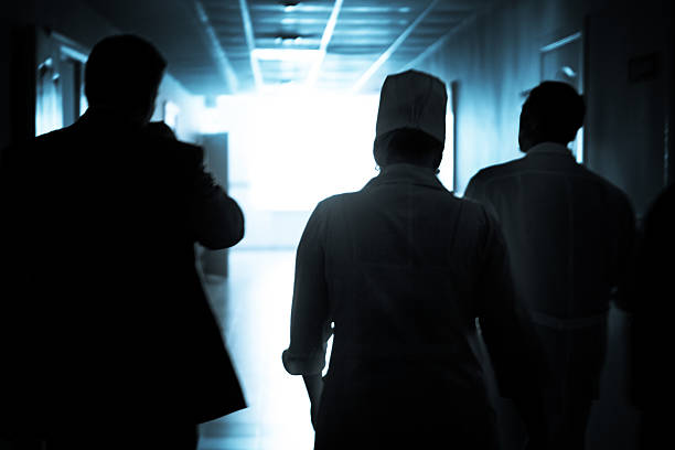 istock Doctors walking down the hall to save a life 452360687