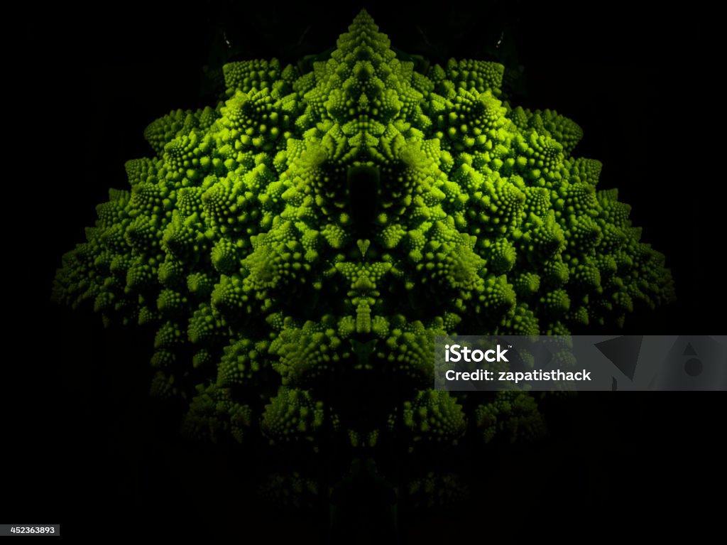 Chou-fleur Fractal - Photo de Abstrait libre de droits