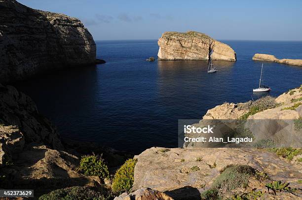 Dwejra Gozo Maltese Islands Stock Photo - Download Image Now - Bay of Water, Blue, Coastline