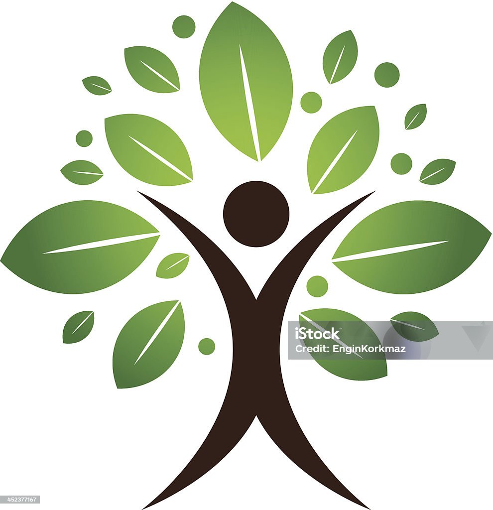 Person Shape Tree Human Tree Stock Illustration - Download Image Now - One Person, Icon ...