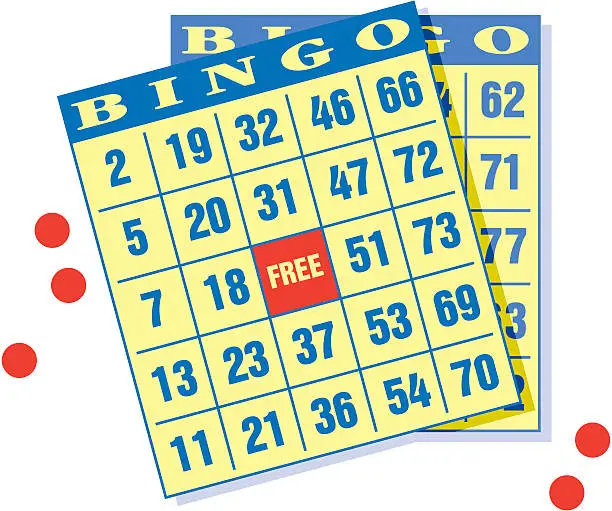 Vector illustration of Bingo Cards