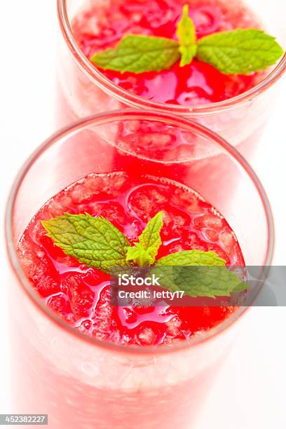 Wassermelonen Drink Stockfoto und mehr Bilder von Alkoholfreies Getränk - Alkoholfreies Getränk, Ansicht aus erhöhter Perspektive, Cocktail