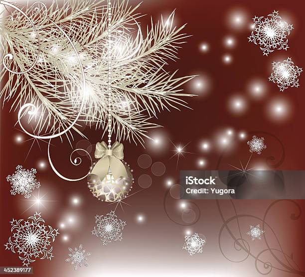 Weihnachten Hintergrund Stock Vektor Art und mehr Bilder von Abstrakt - Abstrakt, Abstrakter Bildhintergrund, Ast - Pflanzenbestandteil