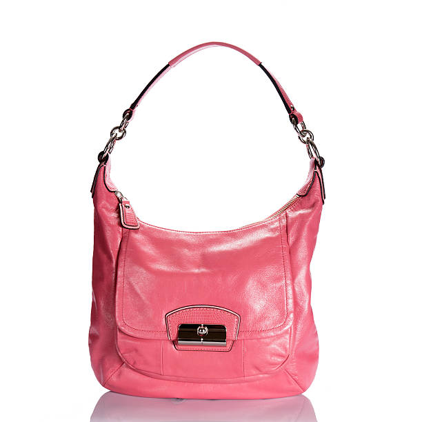 istock Woman's handbag pink color 452396955