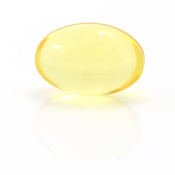 istock Omega 3 fish oil capsule. 452402011