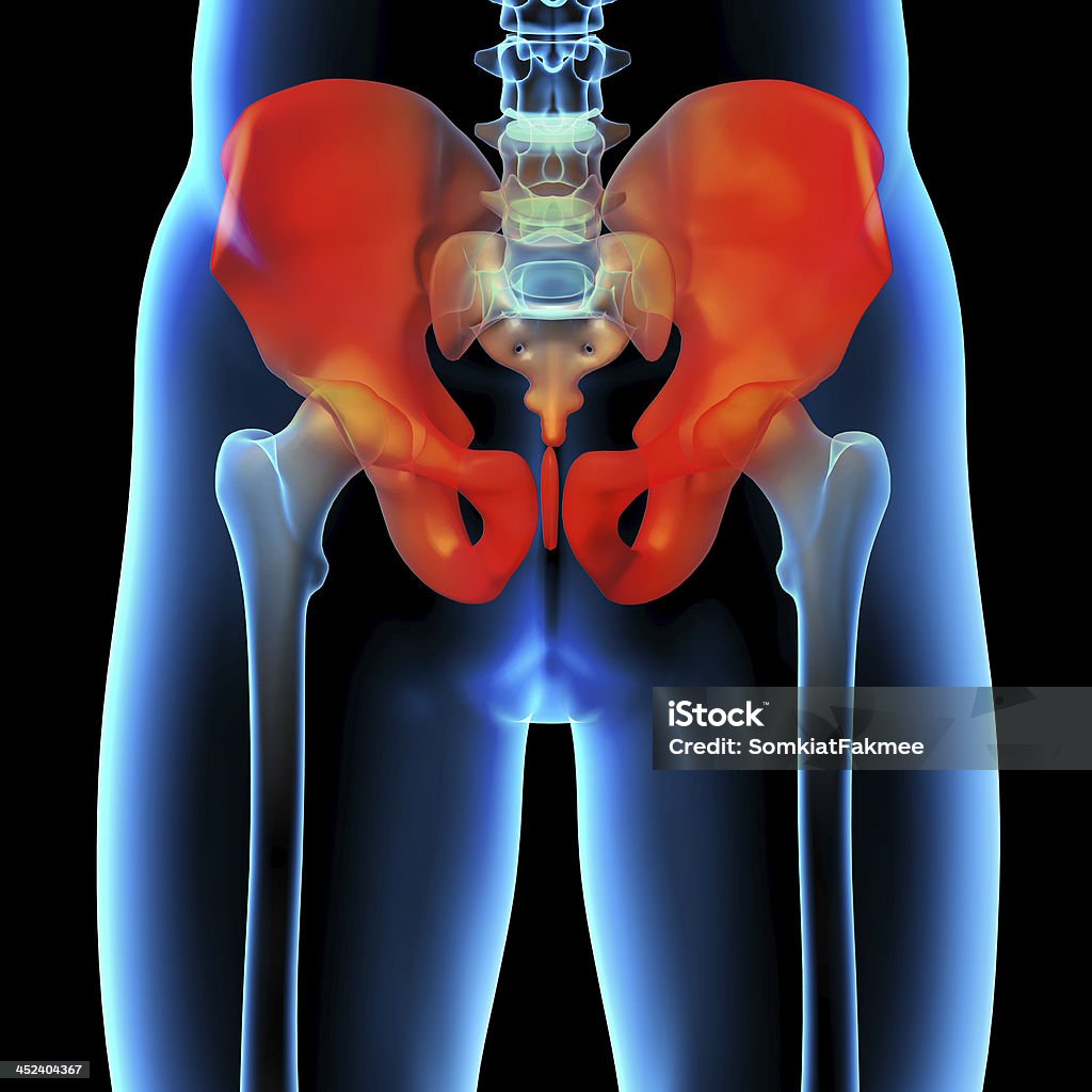Douloureux sacrum - Photo de Bassin libre de droits