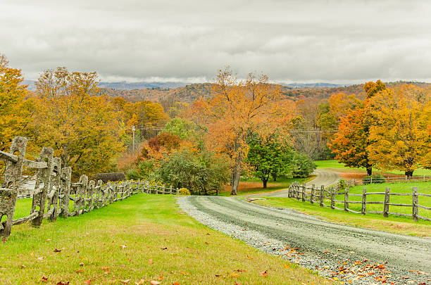 istock Winding Dirt Road through Hilly Countryside in Autumn 452416297