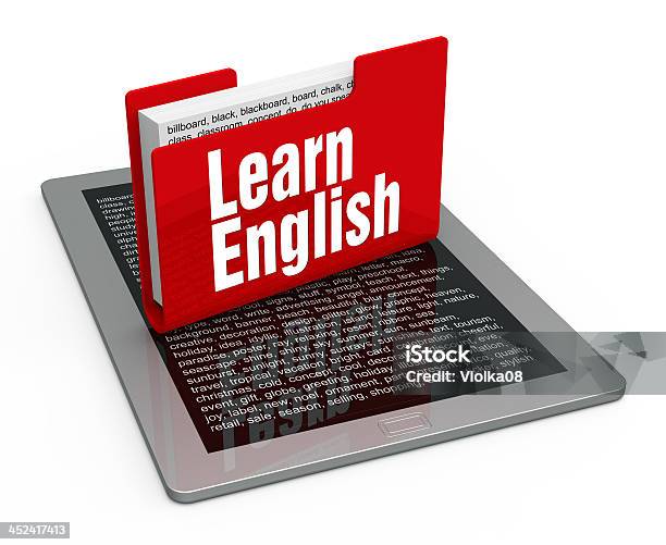 Aprender Inglês Conceito - Fotografias de stock e mais imagens de Ficheiro - Ficheiro, Língua inglesa, Alfabeto