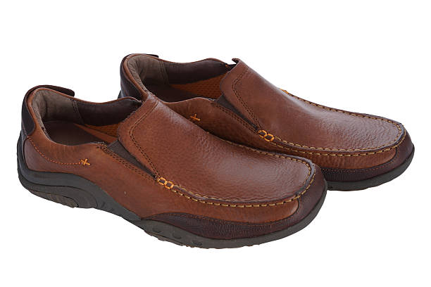 istock Brown Male Shoe 452417769