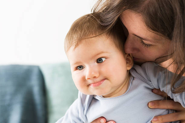 istock Tender moments between mother and son. 452459327