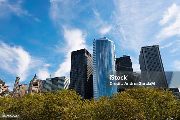 Arranhacéus E Battery Park Em Lower Manhattan - Fotografias de stock e mais imagens de Alto - Descrição Física - Alto - Descrição Física, Ao Ar Livre, Apartamento