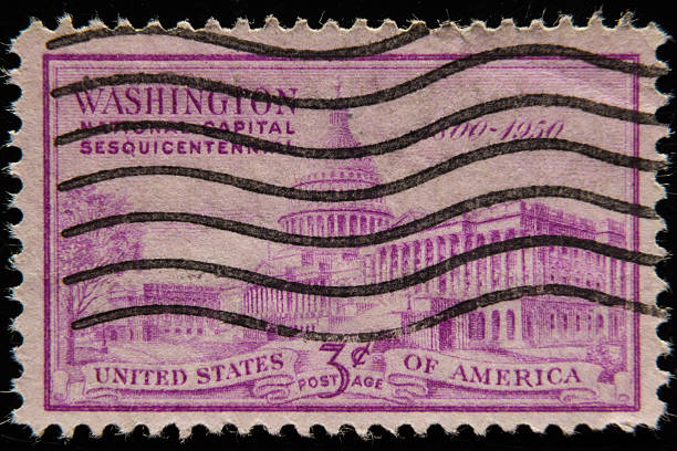 istock National Capital Sesquicentennial, U.S. Postage Stamp 452463403