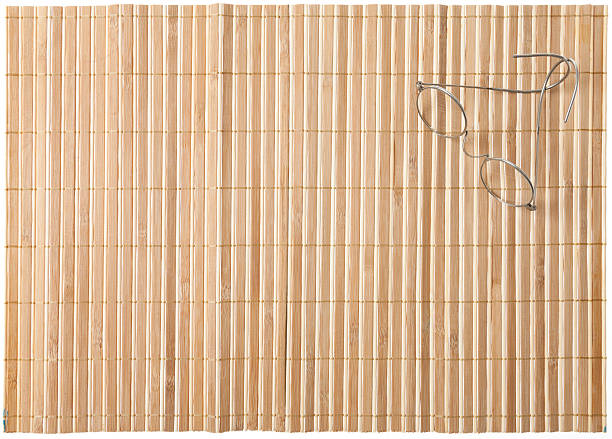 istock Close up of bamboo mat 452470069