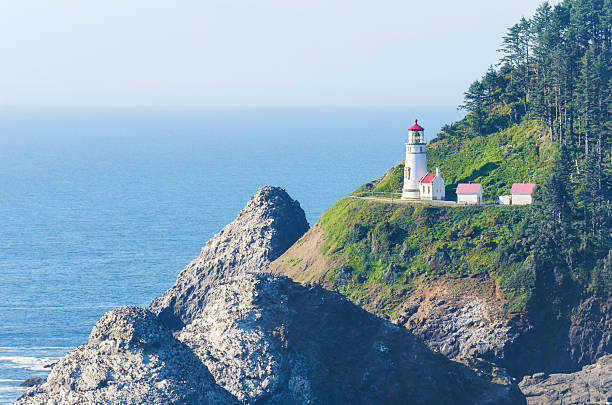 Phare sur la falaise - Photo