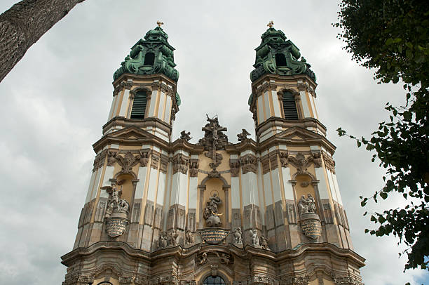 istock Towers of baroque basilica 452477075