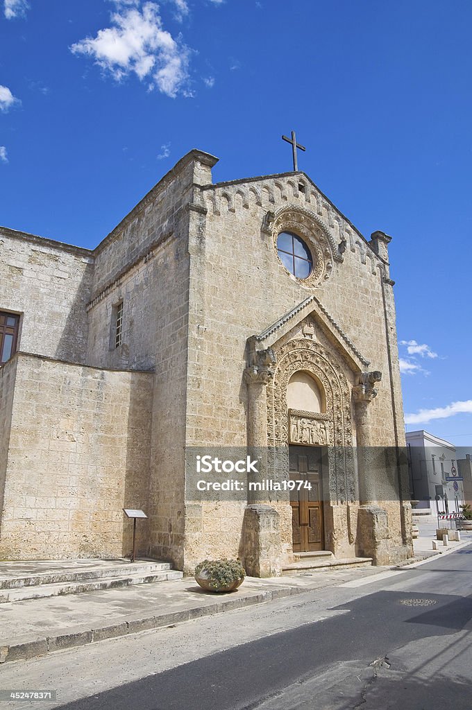 Church of Madonna della Strada.  Taurisano.  Apulien.  Italien. - Lizenzfrei Apulien Stock-Foto