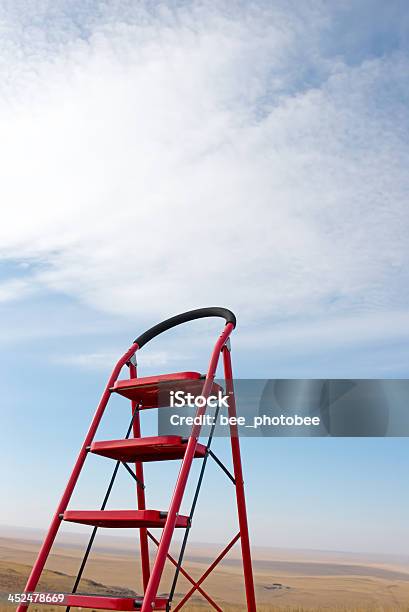 Ladder Into Sky Stock Photo - Download Image Now - Achievement, Aiming, Aspirations