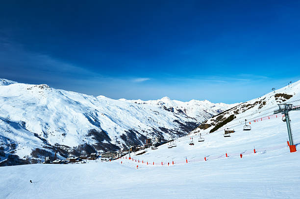 istock Mountains with snow in winter 452491865