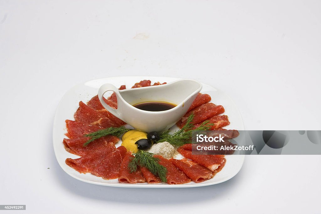 Cold cuts on white Cold cuts, appetizer and snack on white. http://alekzotoff.narod.ru/img/fotobank/more_isolated_food_and_drinks.jpg Appetizer Stock Photo