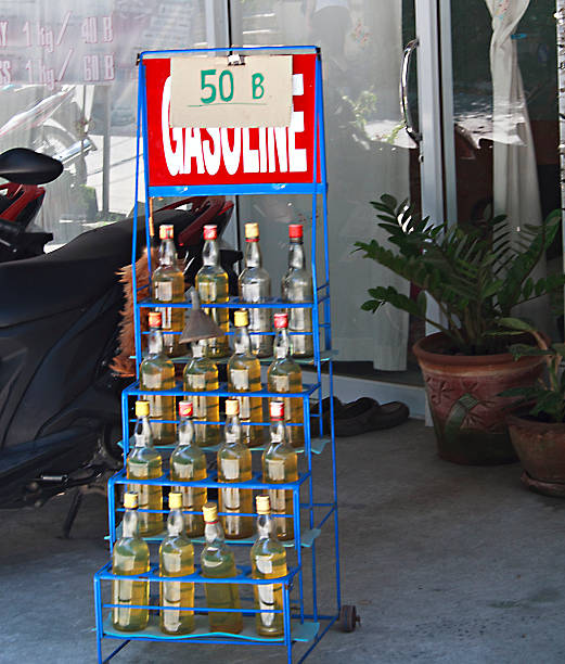 Gas Station in Thailand