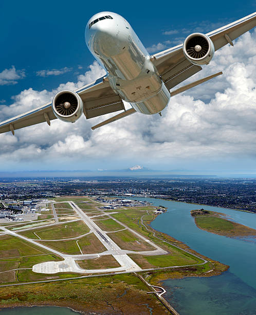 공항 및 항공기 - vancouver international airport 뉴스 사진 이미지