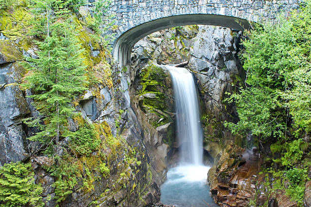 istock Christina waterfalls in Mt.Rainier NP 452506489