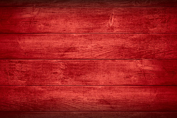 istock Background of red rustic wood panels 452508385