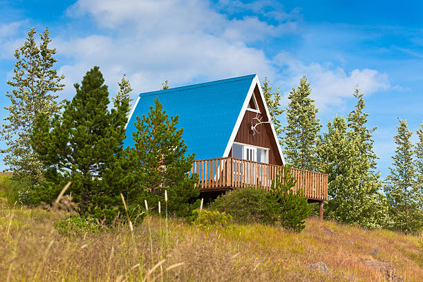 istock Typical Holiday House at North Iceland 452512987