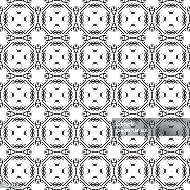 Black Line Ribbon Pattern Black Ribbon Pattern Stock Illustration - Download Image Now - Abstract ...