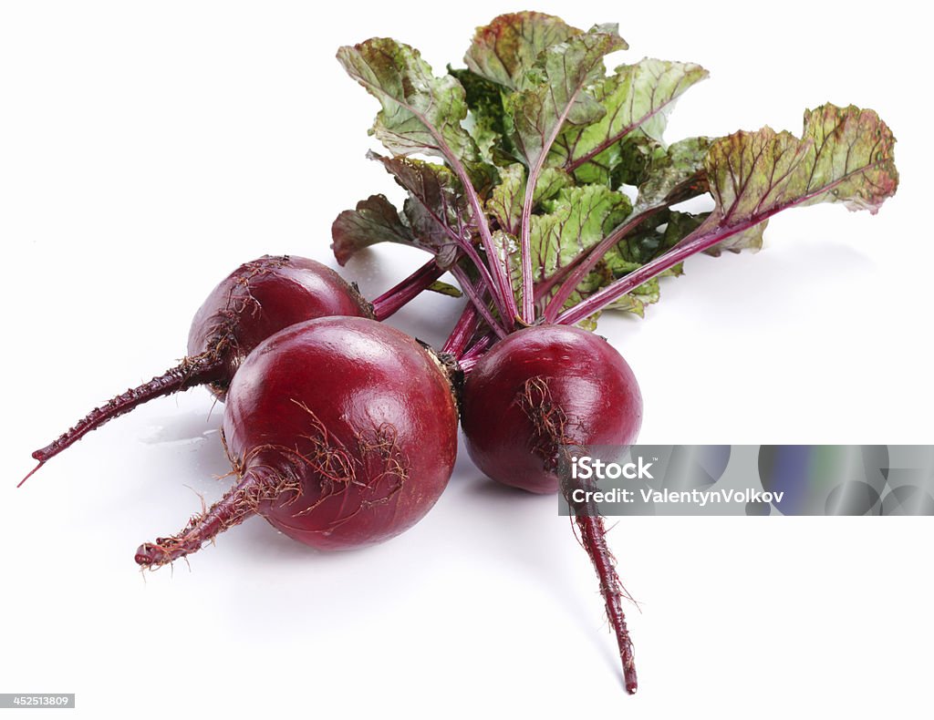 Beet roots. Beet roots on white background. Beet Stock Photo