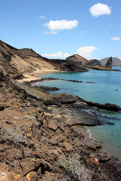 istock Submerged volcanic crater with Pinnacle Rock in background 452525787