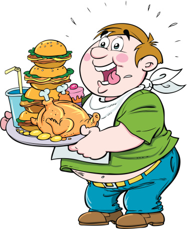 Hungry Man Stock Illustration - Download Image Now - Hungry, Licking Lips,  Adult - iStock