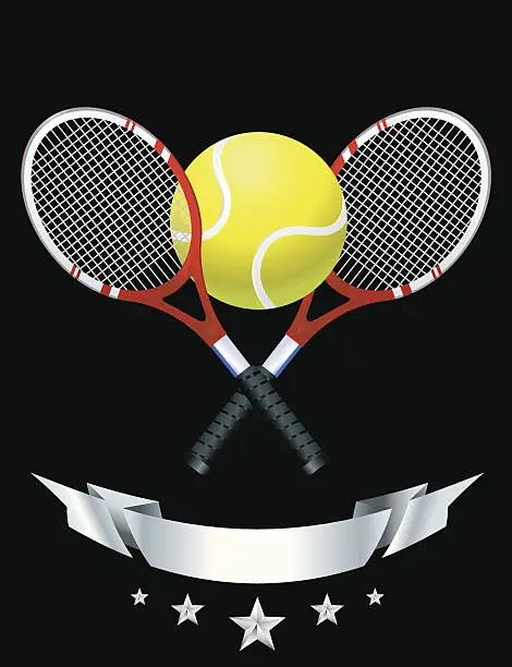 Vector illustration of Tennis Icon