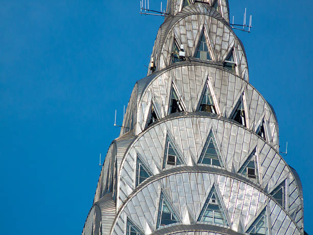 view of the Chrysler Building in Manhattan, NYC