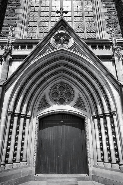 istock Cathedral door in Melbourne 452531405