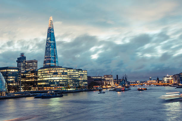 istock London Skyline with Shard Skyscraper at Twilight 452534811