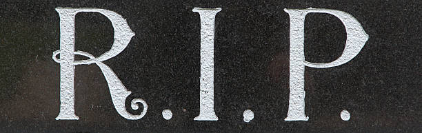 istock The letter RIP on a grave 452538863