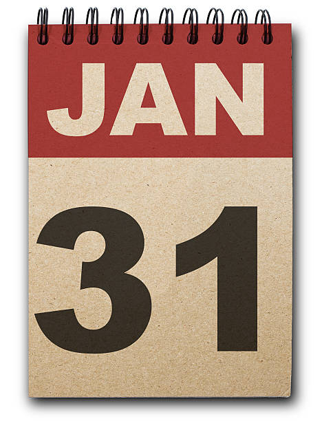 istock A calendar set to January thirty first 452541605
