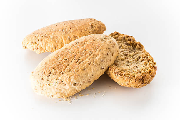 istock wholewheat crisp in white isolated 452546773